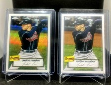 2021 Freddie Freeman Chrome Redux 1952 Variation #TC52-42 & T52-42 Base Sets