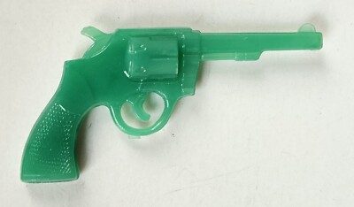 Vintage Premium Cracker Jack Cereal Box Advertising Vending Six Gun Toy