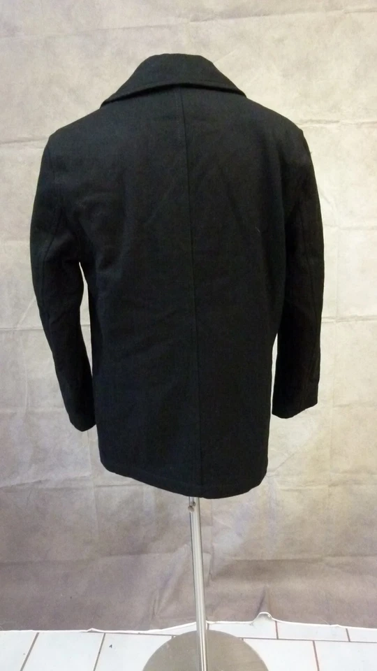 Marc New York by Andrew Marc Men's Wool Blend Double Breasted Peacoat Size M - Image 4 of 4