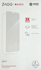 Lot of 2 Zagg Invisible Shield Glass Screen Protector for Moto G Stylus 5G 2022