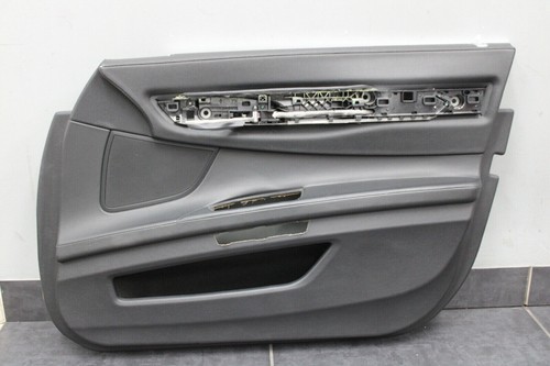 Türverkleidung Vorne Rechts BMW 7er F01 F02 Blende Beifahrerseite Leder Schwarz