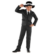 Boys 20s Little Gangster Costume S - XL Kids 1920s Mafia Boss Suit Halloween