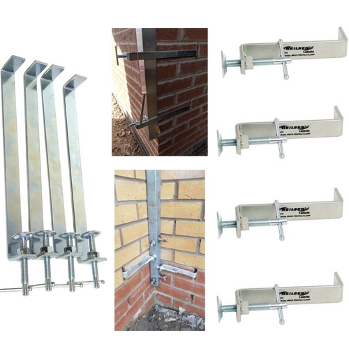 Bricklayers Profile Clamps 4 x 300mm 4 x 150mm internal brickies clamp