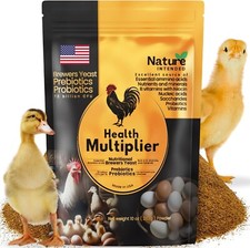 Brewer's Yeast Probiotics Niacin Vitamins Supplement for Ducks, Chicken..