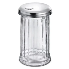 Glass Sugar Dispenser Container with Lid - Sugar Containers for Countertop Kitch