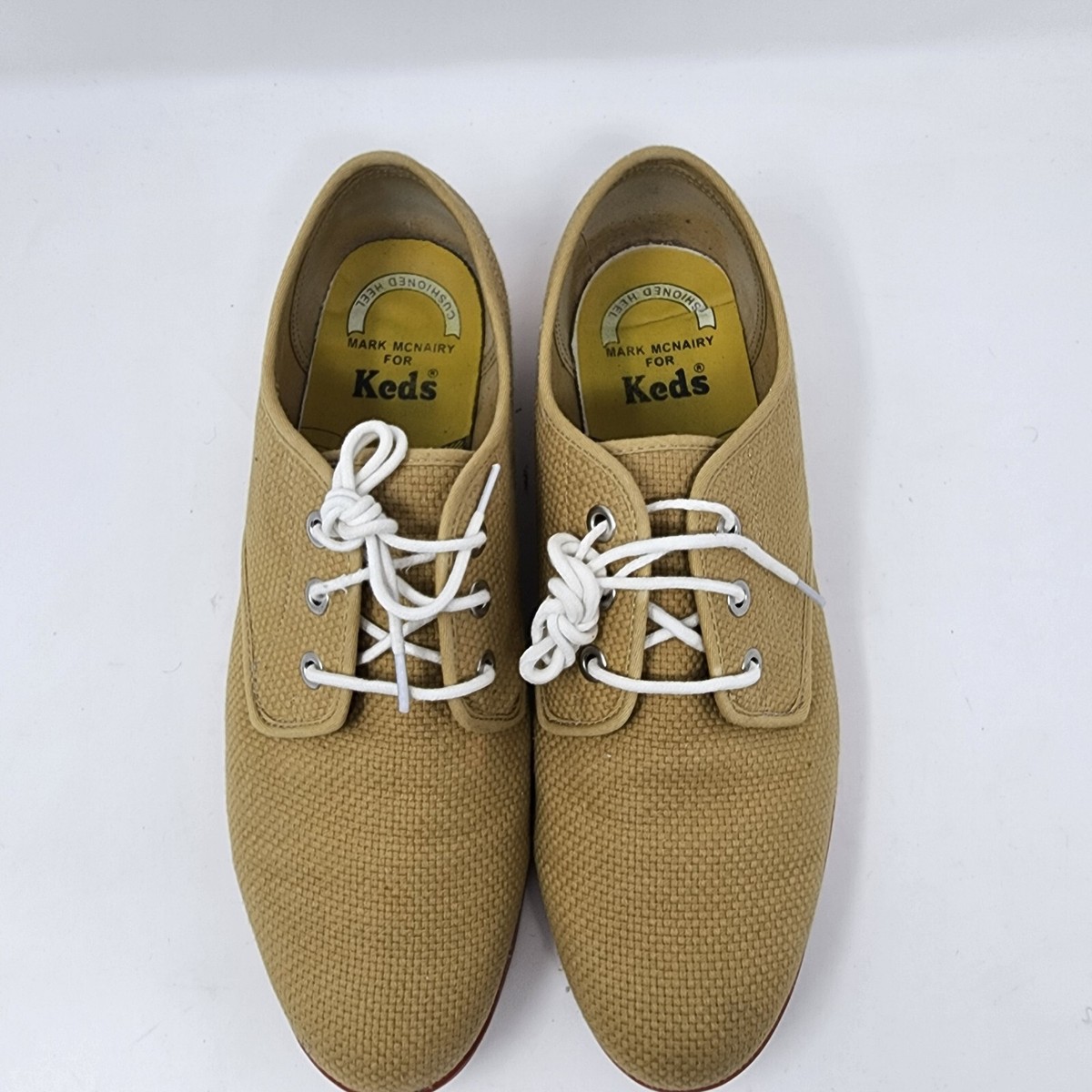Keds Mark Mcnairy Booster Tan Canvas Shoes Mens 13 | eBay