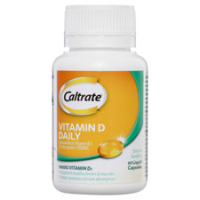 Caltrate Vitamina D Diaria 1000UI 60 Cápsulas Líquidas