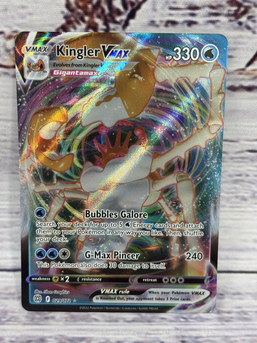 Kingler VMAX Pokmon TCG Cards for sale | eBay