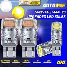 2/4 LED Turn Signal Blinker Light Brake Bulb ...