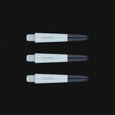 Winmau Vecta White Polycarbonate Short Dart Stems - 3 Shafts in total