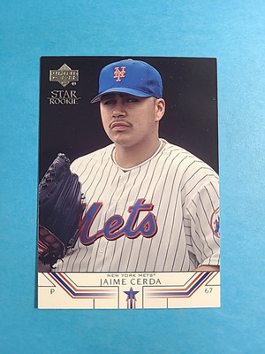 Jaime Cerda 2002 Upper Deck Baseball Card # 529 I5547