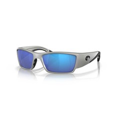 Costa Sunglasses Corbina Pro - Silver Metalic Frame W/Blue Mirror Lens