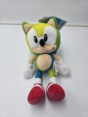 Sonic Rhw Hedgehog Gradient Bold Color Sega Plush Toy Rare