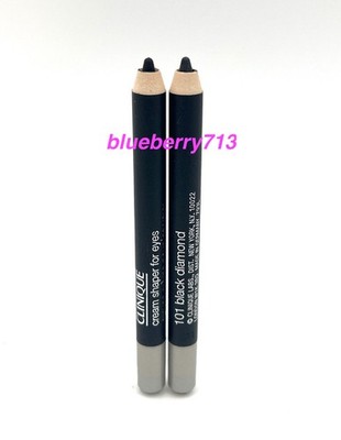 Lot of 2:  Clinique Cream Shaper for Eyes  ~  101 Black Diamond