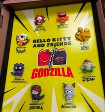 Hello Kitty and Friends Godzilla McDonalds Happy Meal Toys, NIB