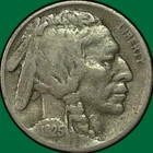 1925-S Buffalo Nickel Fine F Coin #40849