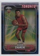 2024-25 Topps Chrome Blue Basketball Refractor Ulrich Chomche #191 1le1