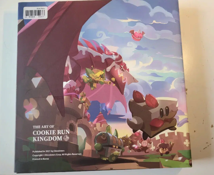 The Art Of Cookie Run Kingdom – Art Book Anglais/coréen, 220 Pages, Limited Run
