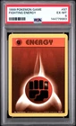 1999 POKEMON BASE SET UNLIMITED #97 FIGHTING ENERGY PSA 6