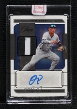 2022 Panini Three and Two Auto Jerseys Black 2/7 Oswald Peraza #AJ-OP Auto v9t