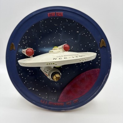 USS Enterprise NCC-1701 Star Trek Bradford Exchange Limited Edition 3D Plate