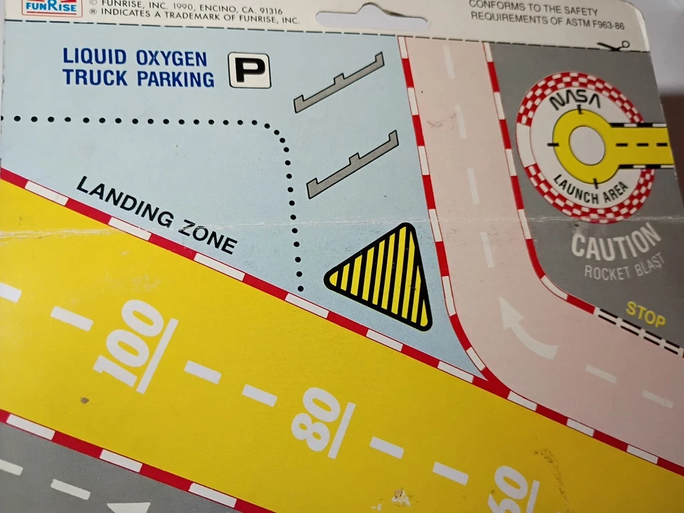 Vintage Micro Action Space Shuttle LAUNCH SET complete set NASA 1990 Funrise NEW - Image 4 of 4