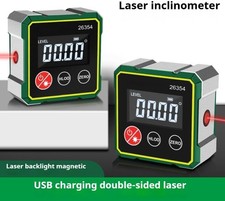 Magnetic Digital Angle Finder &Electronic Laser Digital Spirit Level LCD Display