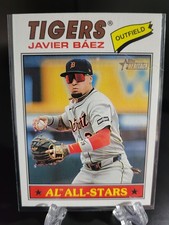 2026 Topps Heritage- Javier Baez AL All-Stars #107 Tigers