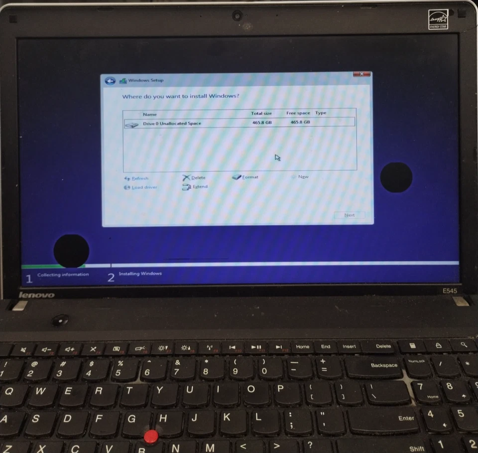 Lenovo ThinkPad Edge E545 15.6" Laptop AMD A8-5550M 12GB RAM 500GB Boots/Bios - Image 3 of 4