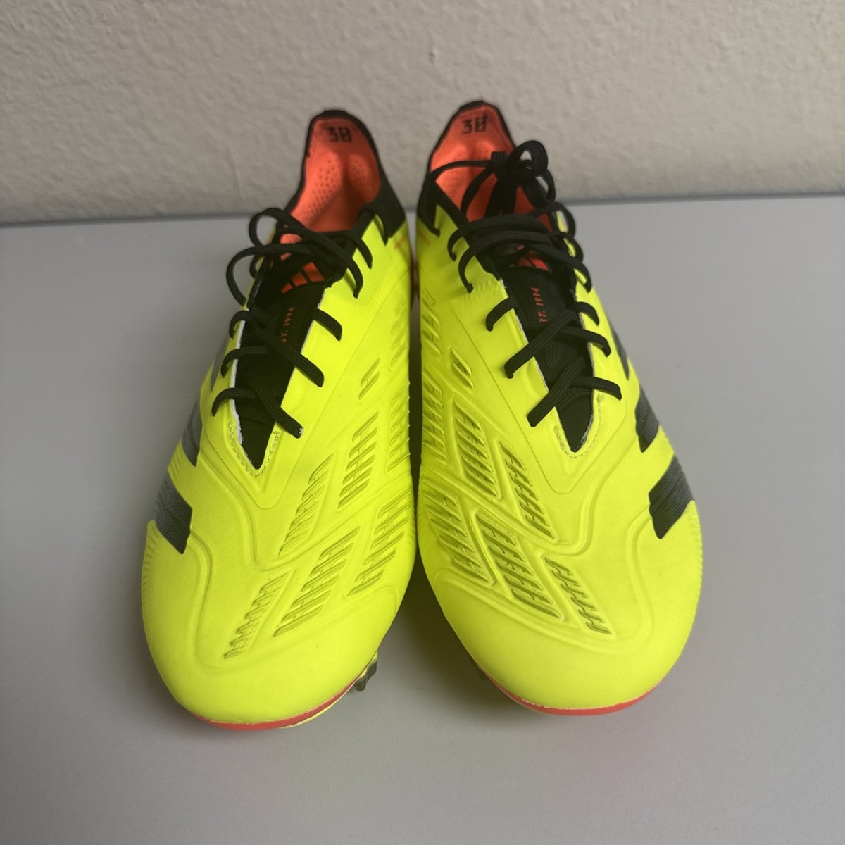 Adidas Predator Elite FG Men\'s Size 13 Citrus Energy Soccer Cleats IF5441 NEW adidas Predator Elite Turf Soccer Shoes TF - Energy Citrus  main image 2