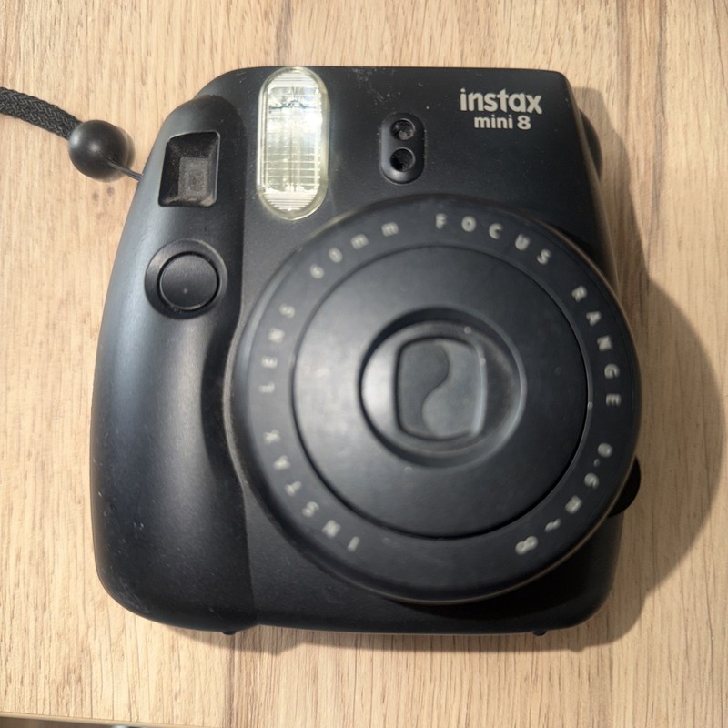 Fujifilm Instax Mini 8 Instant Film Camera Black Works Discontinued