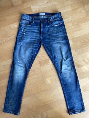 Smog Denim Jeans Herren Blau 34/34 Slim Fit , Top Zustand