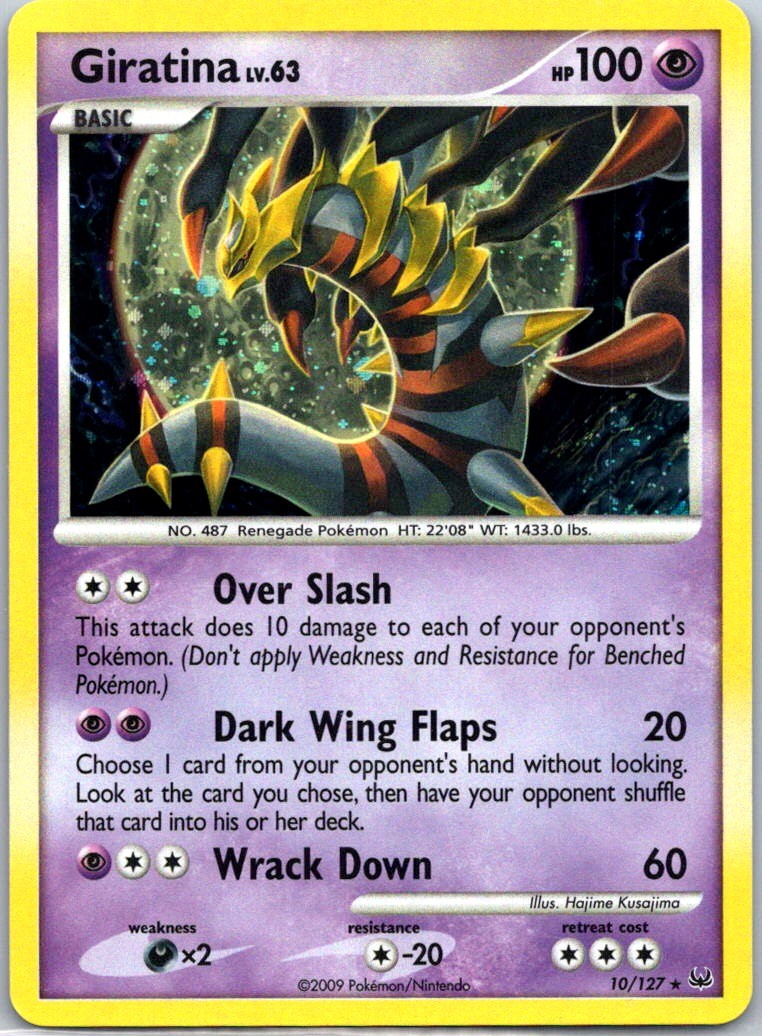 Giratina (10) Holo Rare Platinum 10/127 LP