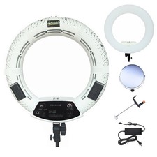 18" 480 LED Ring Light Bi Color Dimmable Camera Photo Studio Video Portrait F...