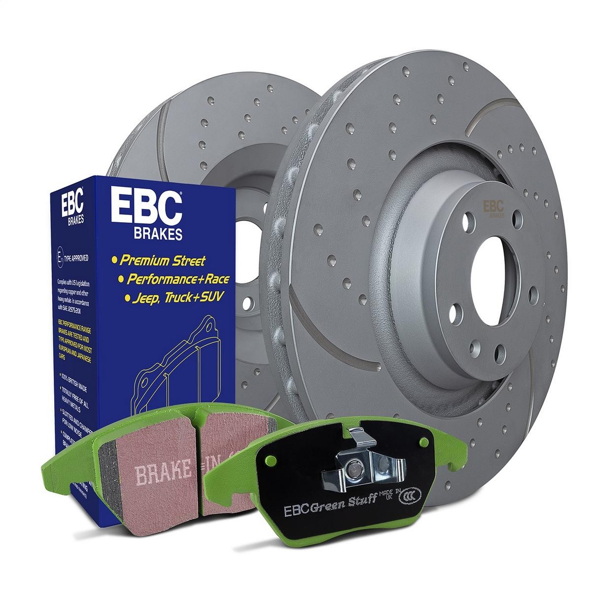 Lotus Exige 2010 Rear Brake discs Set
