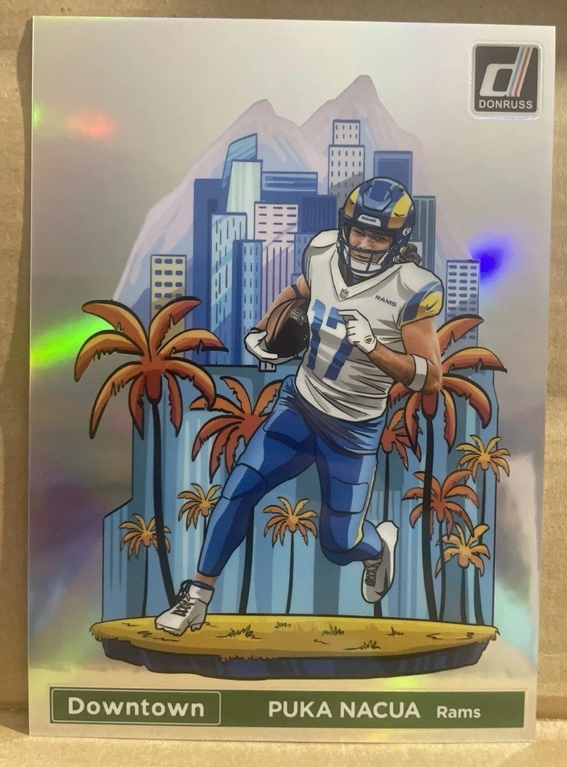 2024 Panini Donruss Downtown Oversized! Puka Nacua #20
