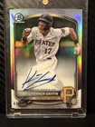 2025 Bowman - Chrome Prospect Auto Konnor Griffin RC #CPA-KG Refractor /499