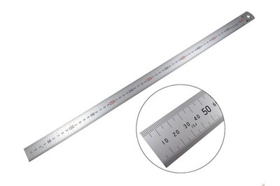 H101-E 600 mm Rigid Zero Glare Metric Machinist Ruler/Rule Scale .5 mm  mm
