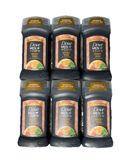 6x Dove Men+Care Aluminum Free Deodorant Whiskey Smash 3oz