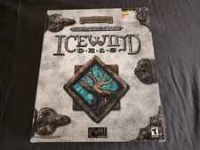 Icewind Dale (PC CD, 2000) Big box with cloth map