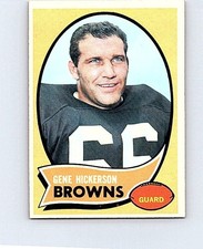1970 TOPPS FOOTBALL #233 GENE HICKERSON                  NRMT TL
