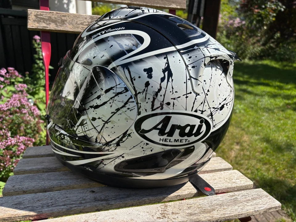 Arai RX-7 GP - Jonathan Rea Replica S 55/56 mit selbsttönendem PinLock Visier - Bild 4 von 4