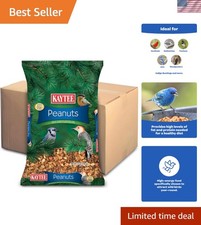 11 Lb Bag of Mess-Free Shelled Peanuts - Perfect for Outdoor Bird Feeding