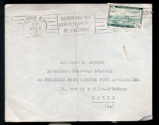 GC - 50 - Algérie -  10 lettres  de 1946 à 1949