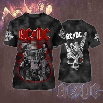 NEW! ACDC 3D T-shirt Full size S-5XL Gift For Fans HB124