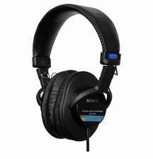 Sony MDR-7506 Closed-Back Over-Ear Wired Headphones, Foldable, Stereo, DJ/Studio