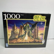 FX Schmid Glow In The Dark Guardian Of The Realm Dragon Puzzle 1000 Pieces NEW