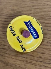 TastyKake Advertising Tin Toy Spinning Top Vintage 1920s-30s UA-52