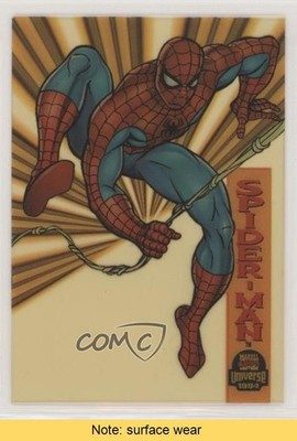 1994 Fleer Marvel Universe Series V Suspended Animation Spider-Man #6 READ 00ka
