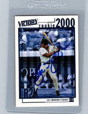 2000 Victory - Rookie 2000 Eric Munson #336 AUTO AUTOGRAPHED SIGNED